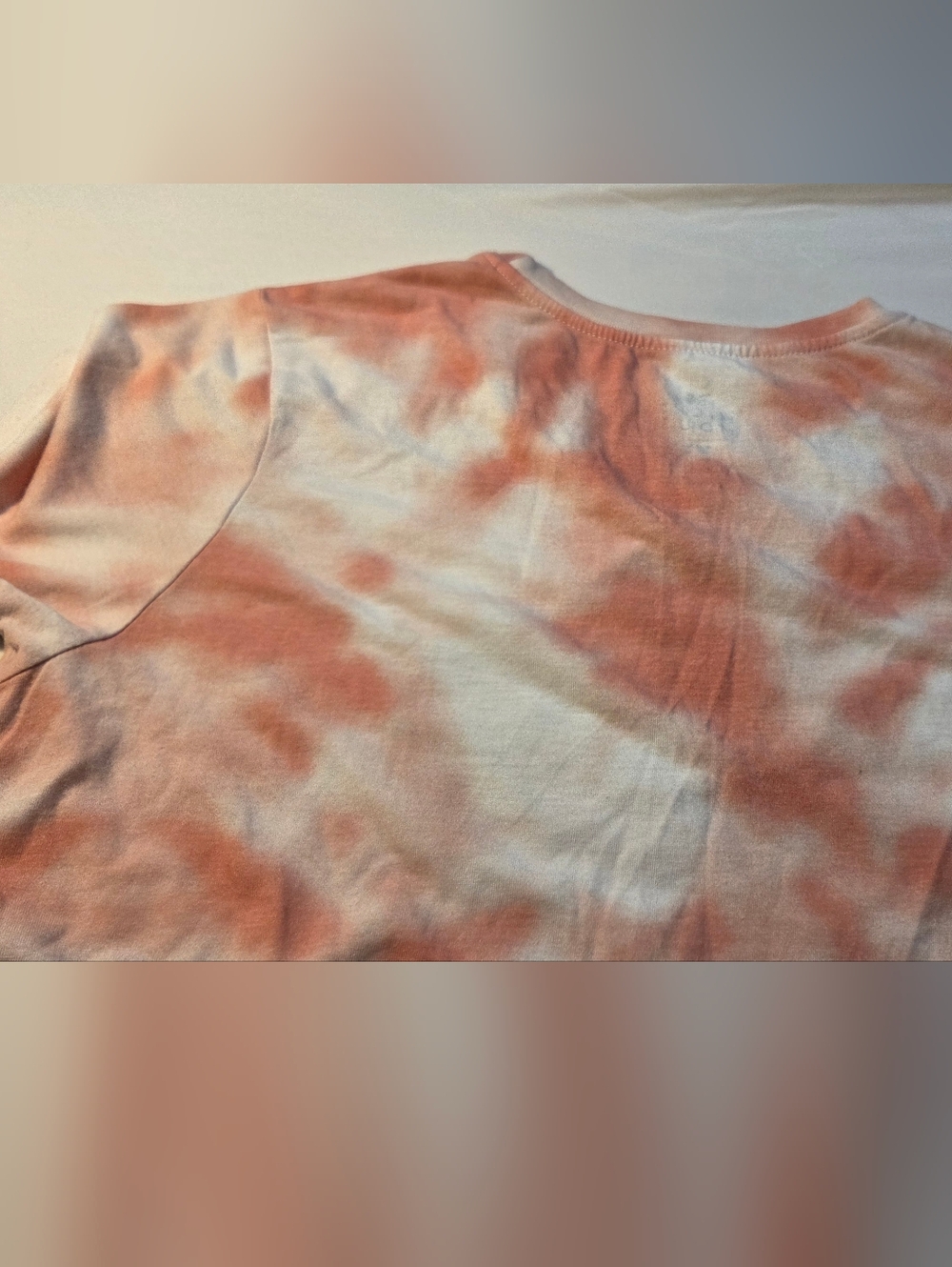 Disney Womens Pink Tie-Dye Mickey Mouse Short Sleeve Tee Preowned Size XXL - Picture 7 of 8